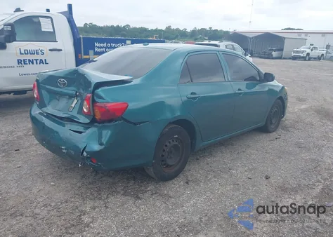 2010 Toyota Corolla Le z USA, uszkodzony, nr VIN JTDBU4EE8A9105116